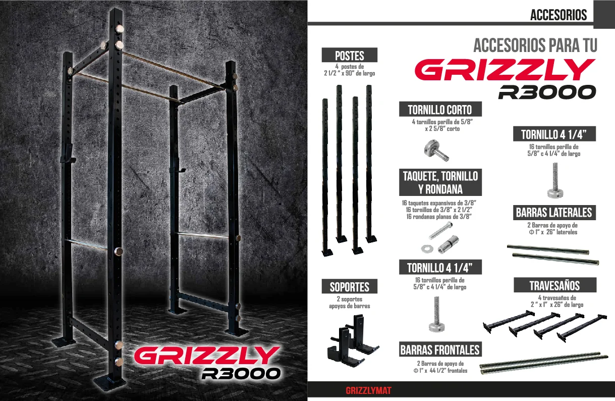 ᐉ Venta de soporte para barra de pesas 【 Rack gym 】